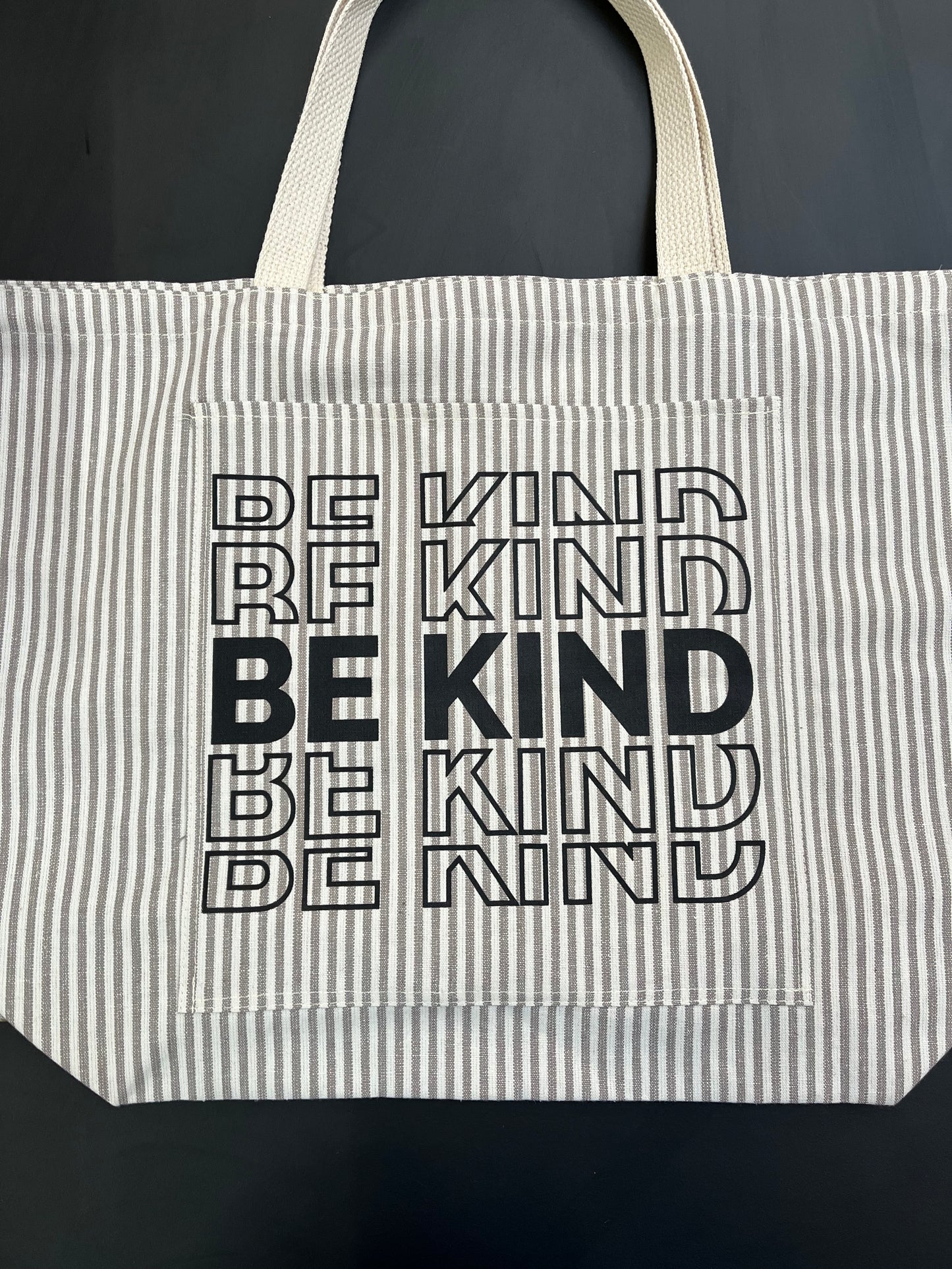 Be Kind Hemp organic cotton tote bag